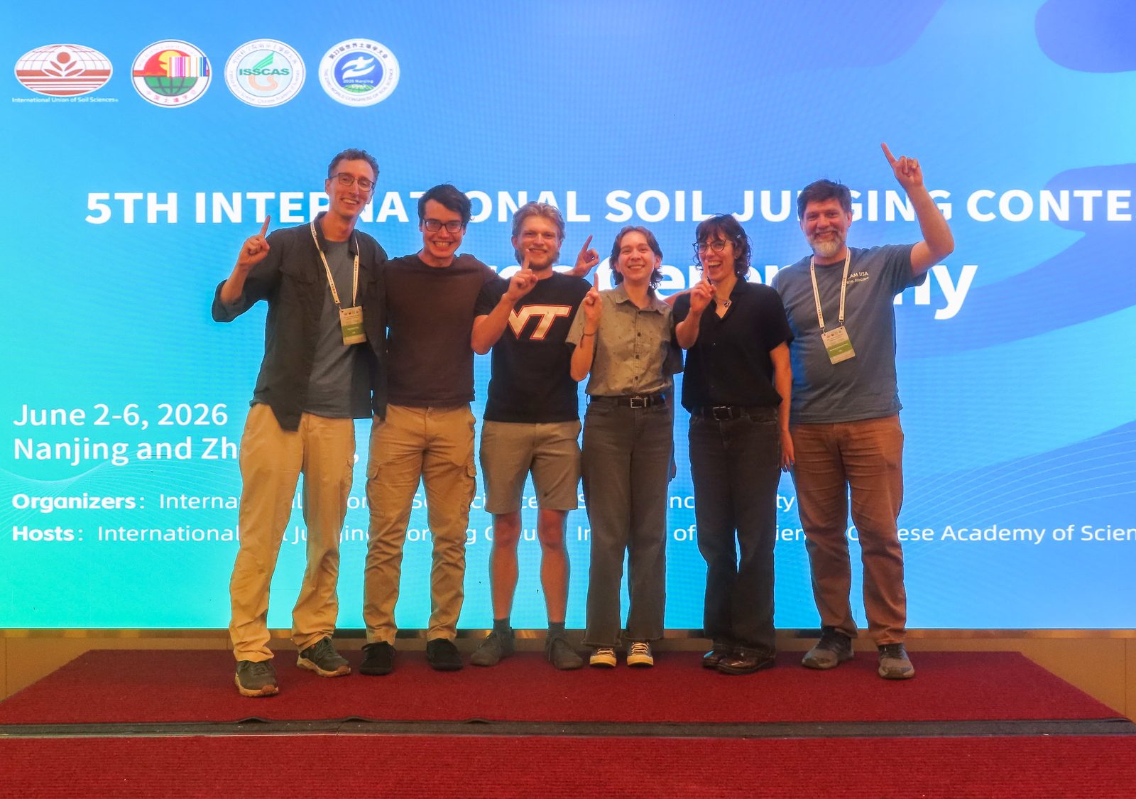 Overall, 1st place and World Champion Soil Judging Team: USA Stripes
