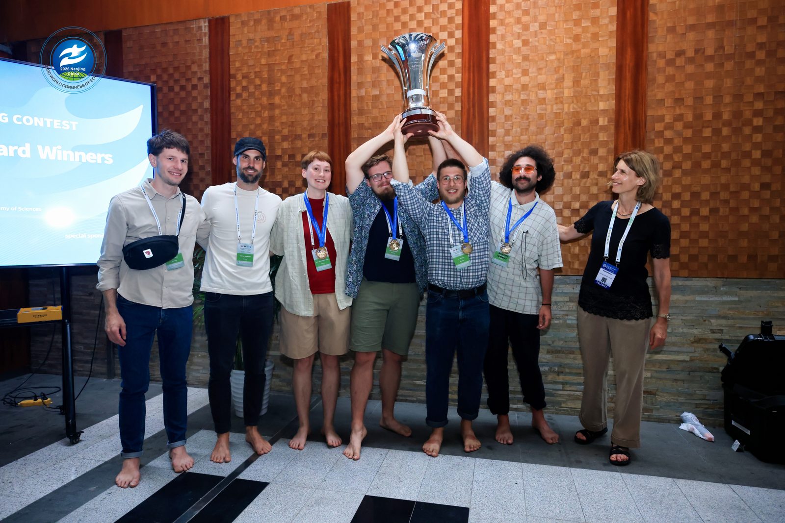 Group judging, 1st place: Team “Barefoot” Germany