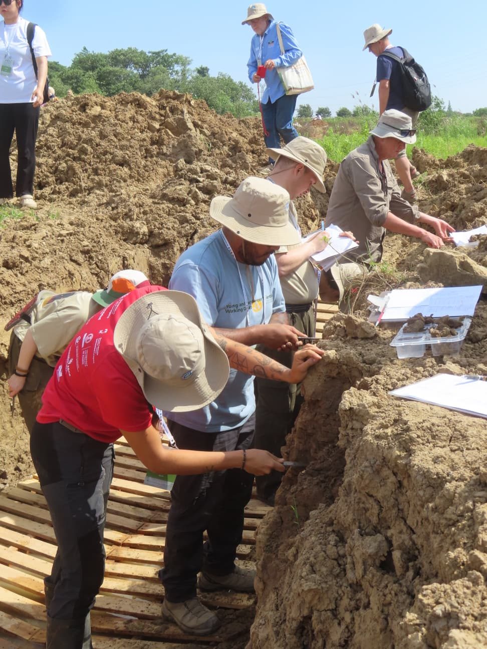 Contest day, 5th International Soil Judging Contest (4/20)