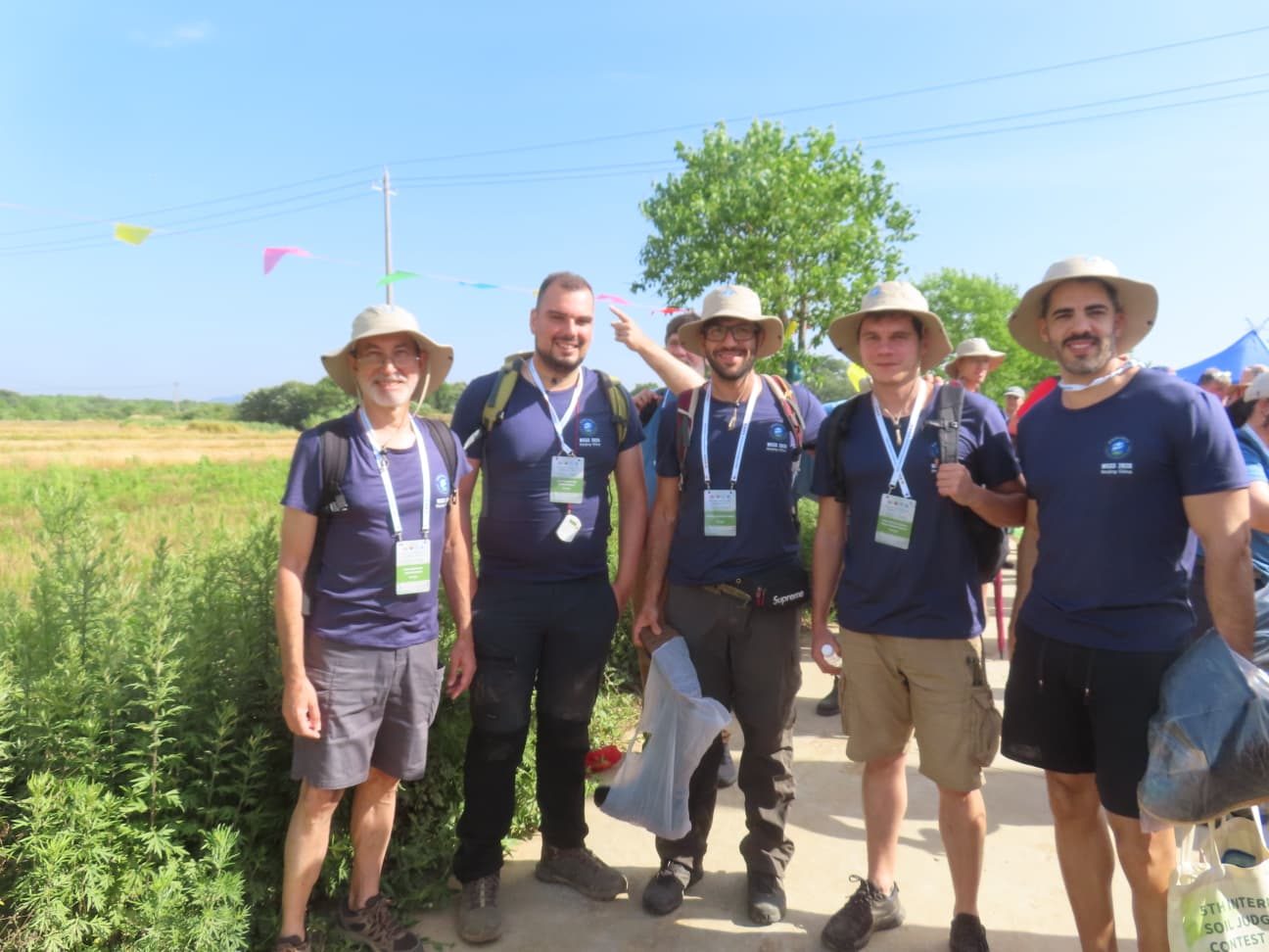 Contest day, 5th International Soil Judging Contest (7/20)