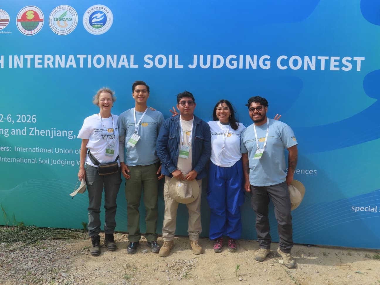 Contest day, 5th International Soil Judging Contest (10/20)