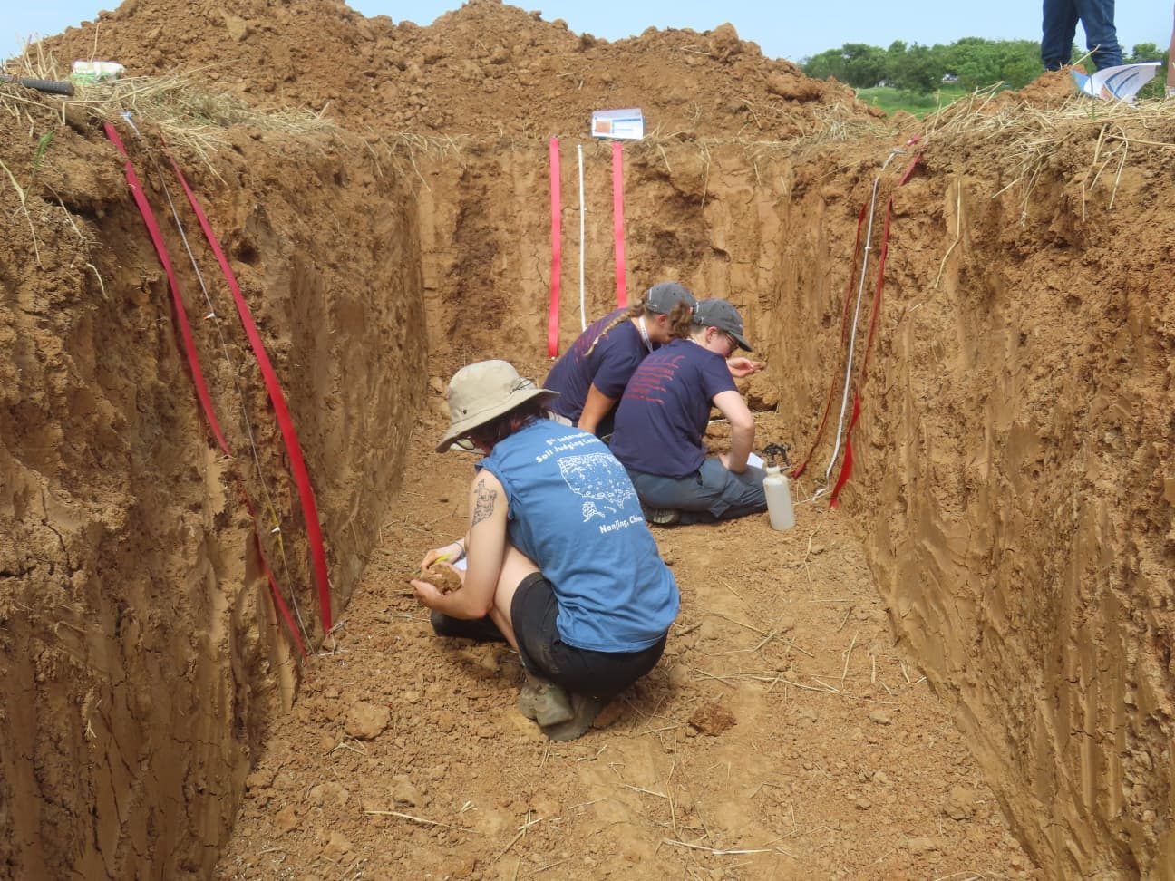 Contest day, 5th International Soil Judging Contest (12/20)