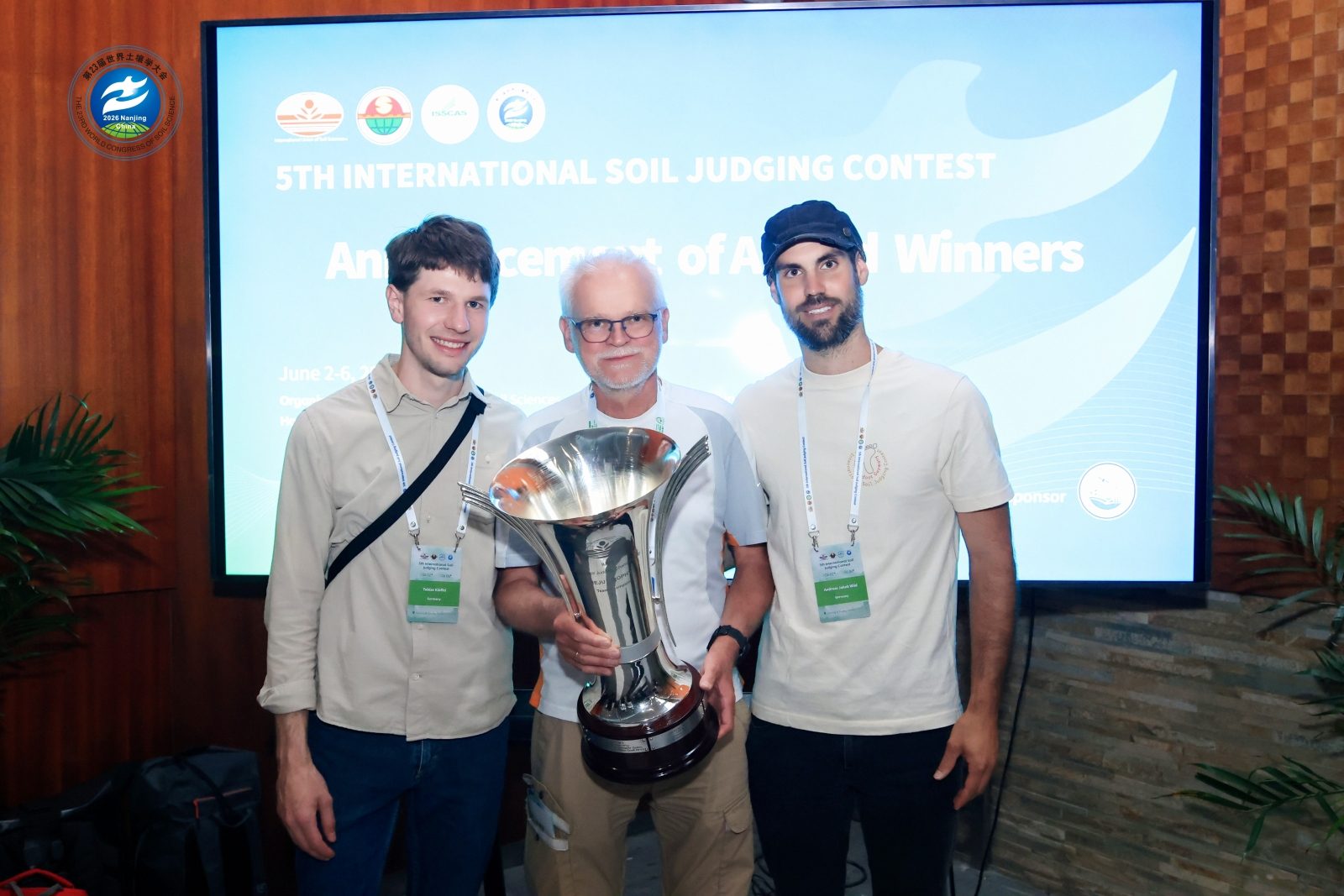 Awards ceremony, 5th International Soil Judging Contest (20/21)