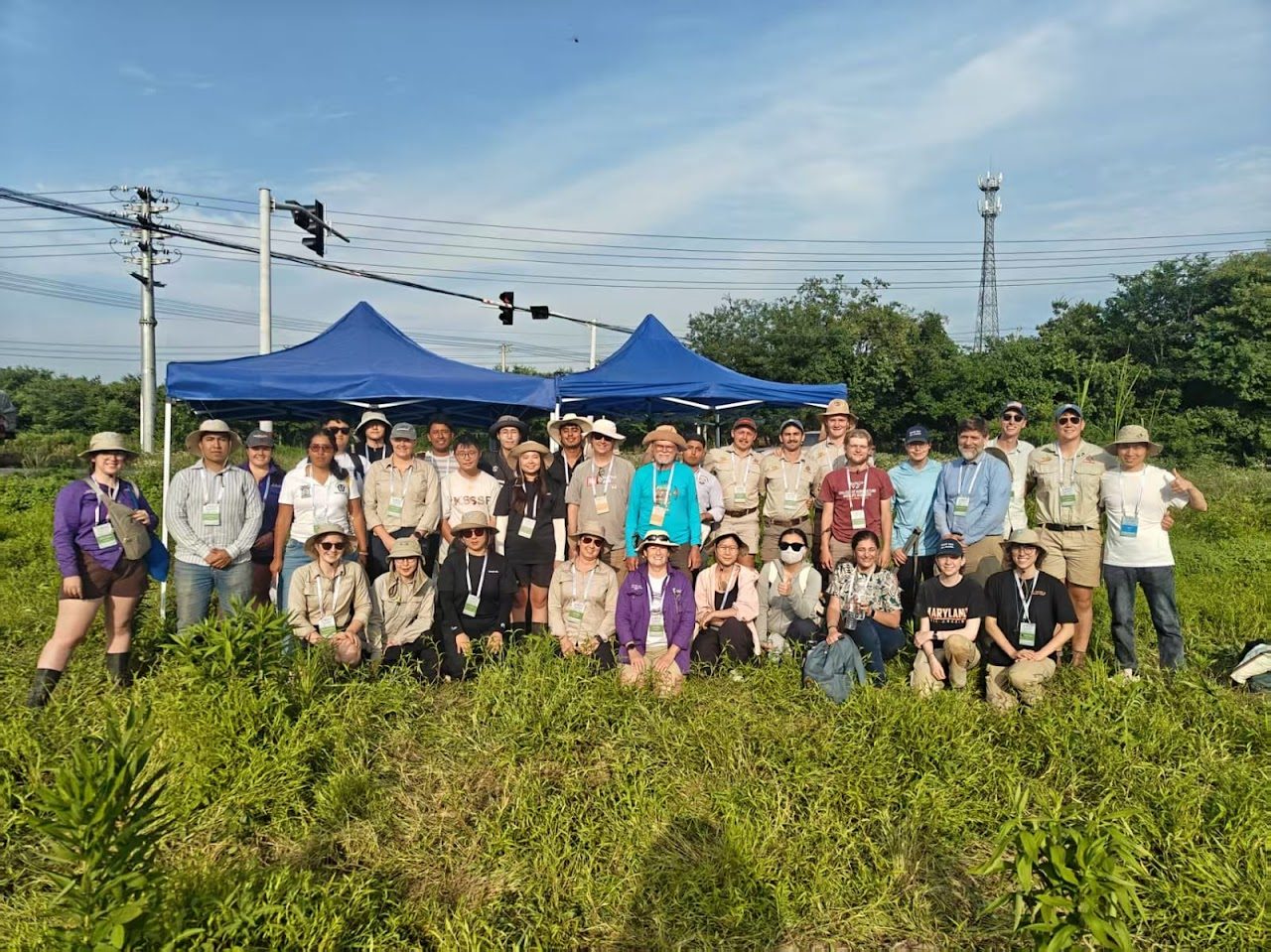 Field training near Nanjing and Jurong, 5th International Soil Judging Contest (11/21)