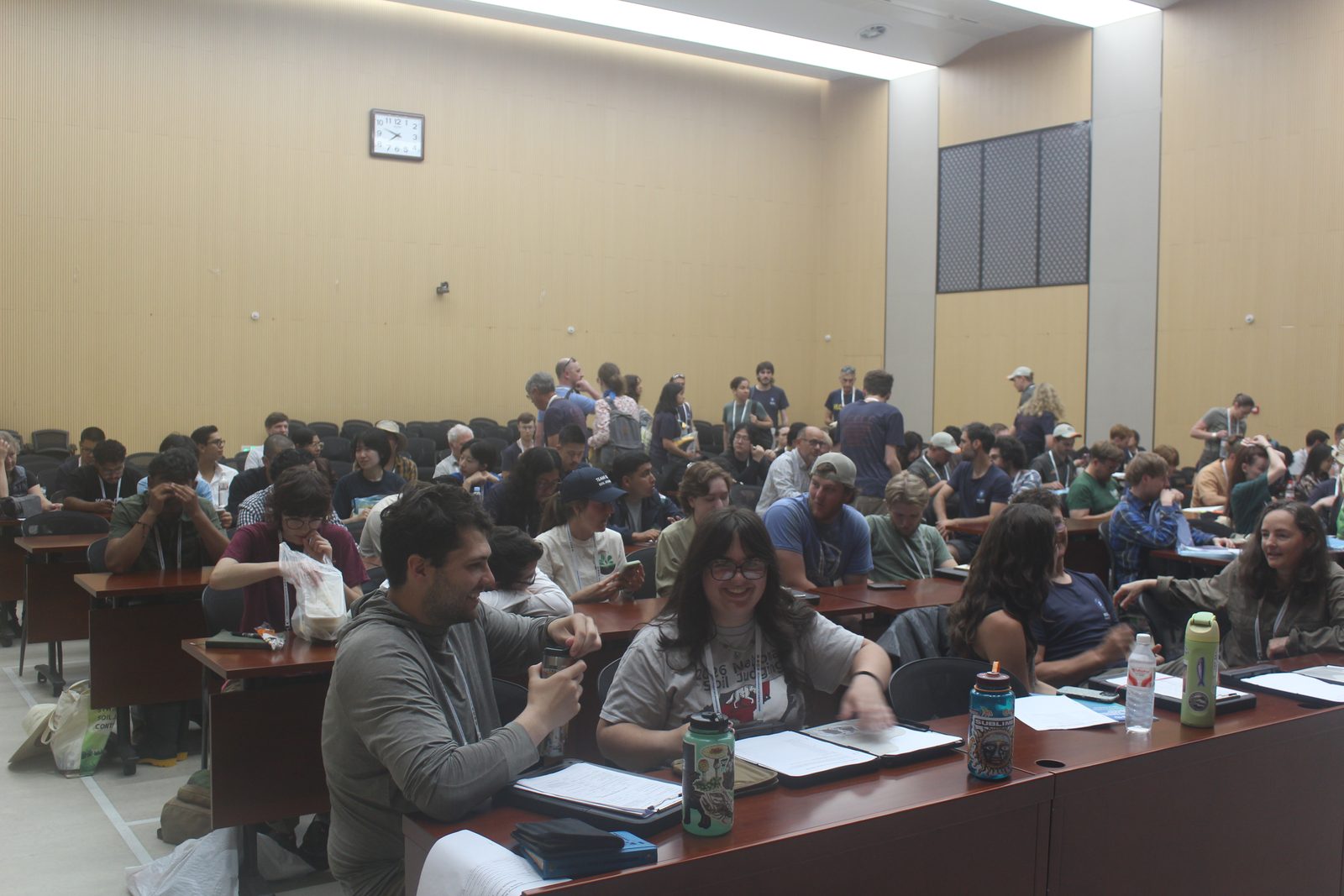 Classroom training at the 5th International Soil Judging Contest, Nanjing, China (8/9)